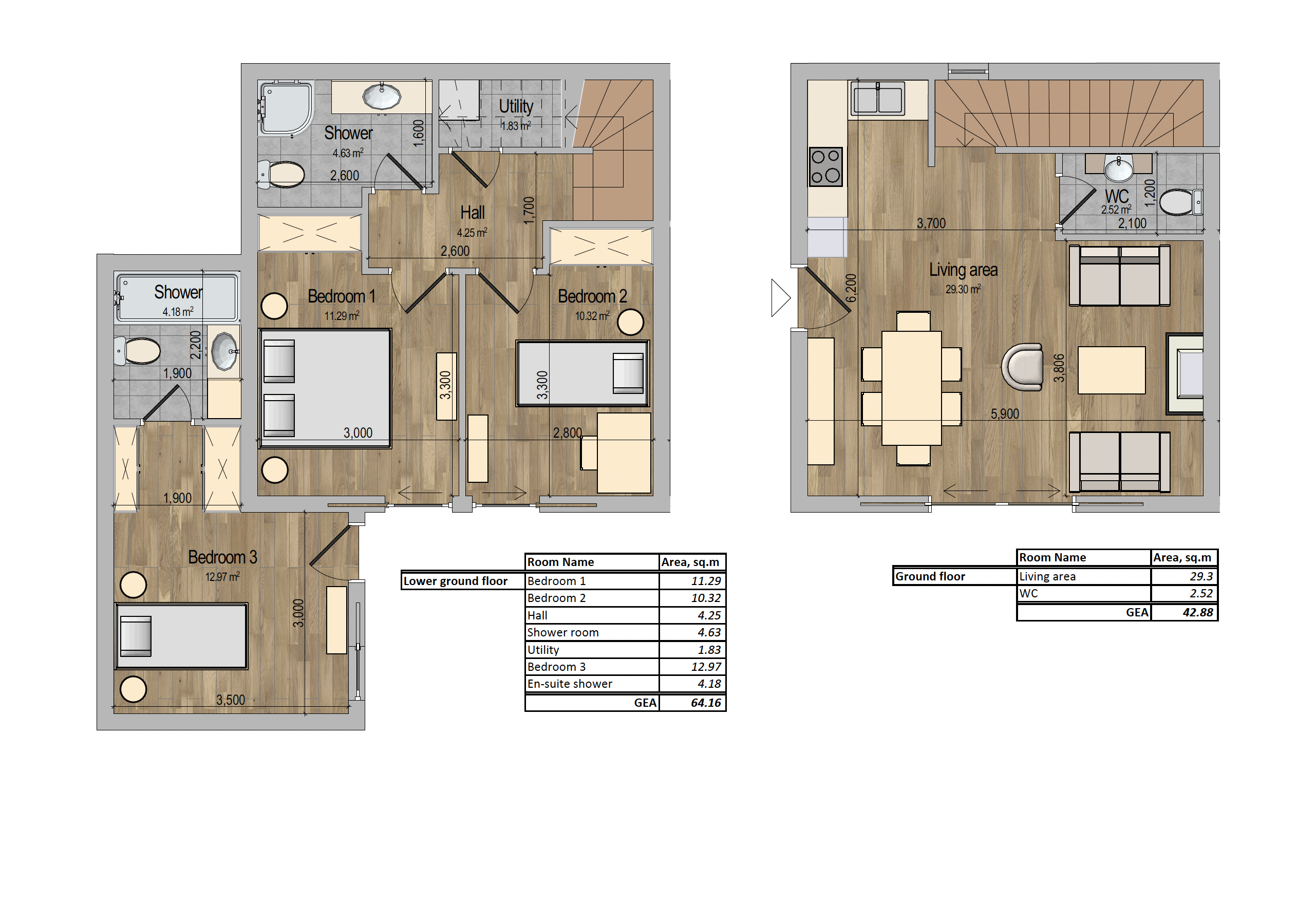 residence 12A1 plan