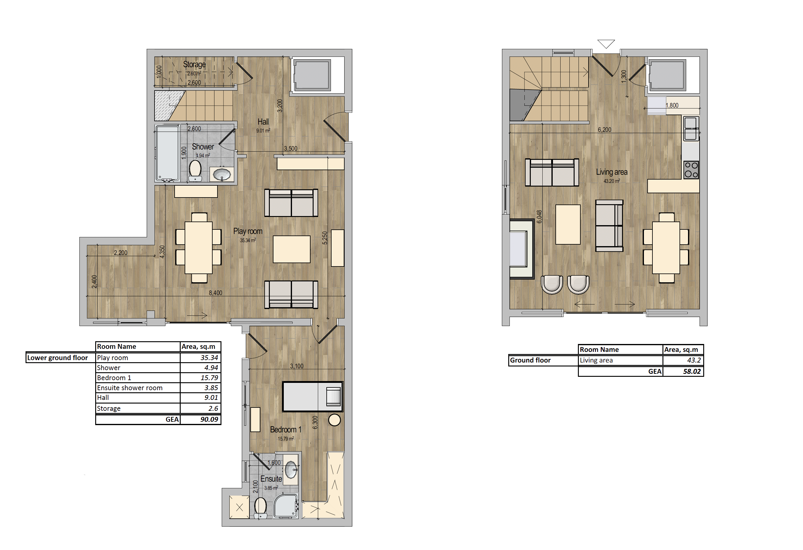 residence 12A4 plan 1