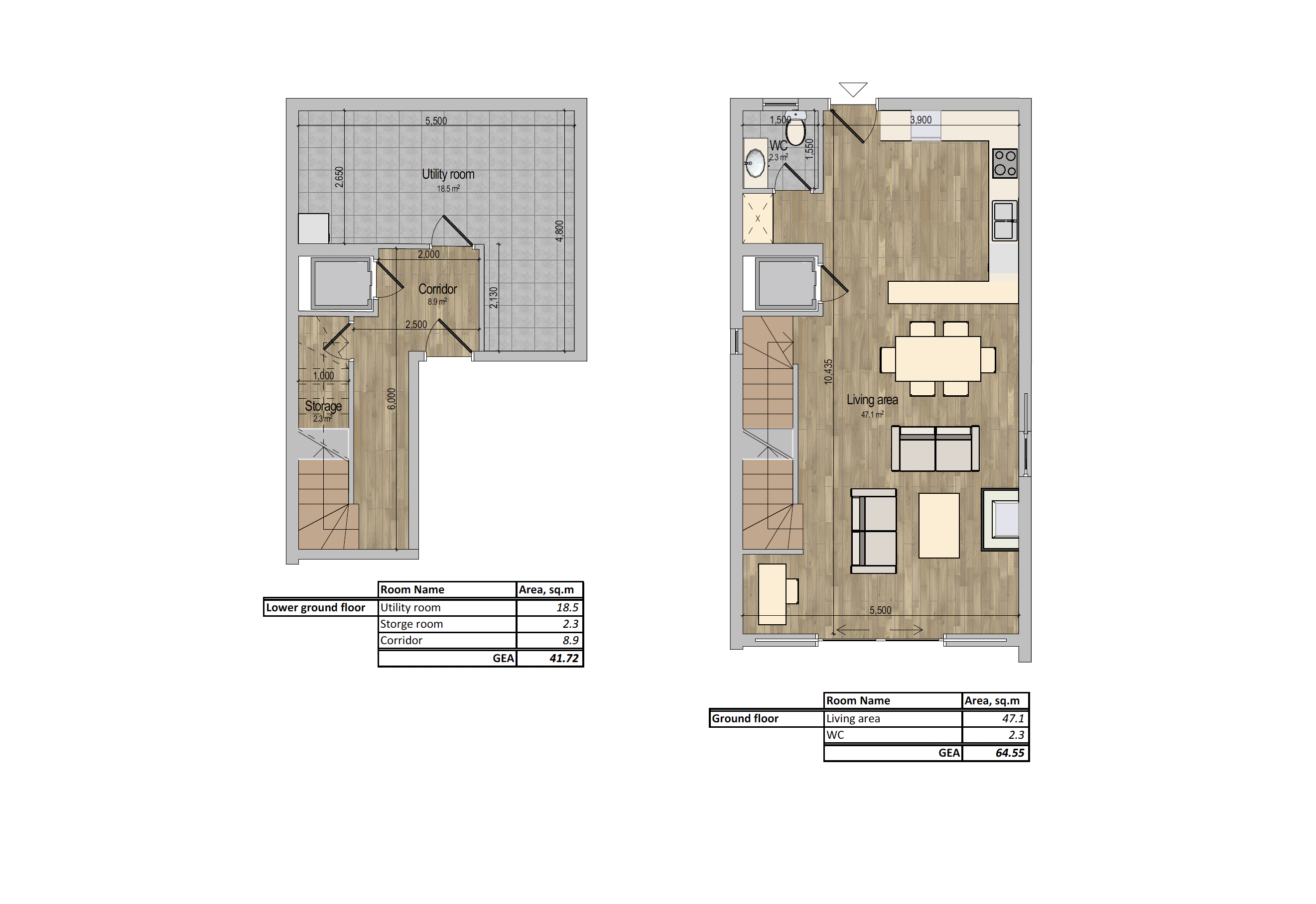 residence 12A5 plan 1