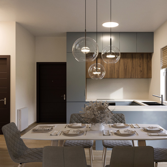 residence 27 photorealistic kitchen